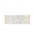 Emozione Glass Flush Wall Lamp 2 Light 24 Carat Gold-1