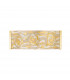 Emozione Glass Flush Wall Lamp 2 Light 24 Carat Gold-1