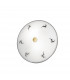 Nonna Decorative Flush Ceiling Light 2 Light Antique Brass-1