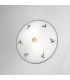 Nonna Decorative Flush Ceiling Light 2 Light Antique Brass-2