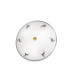 Nonna Decorative Flush Ceiling Light 3 Light Antique Brass-1
