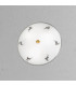 Nonna Decorative Flush Ceiling Light 3 Light Antique Brass-2