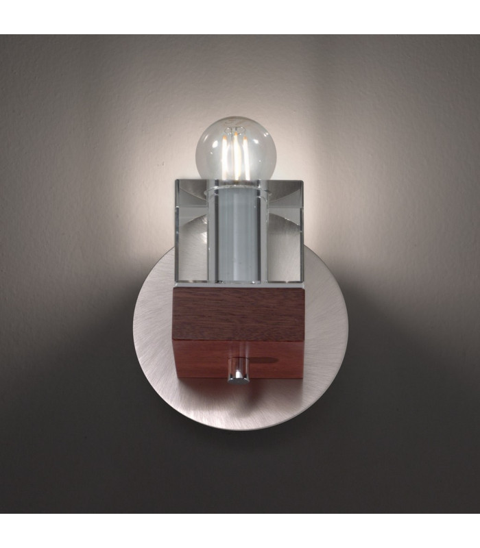 Riviera Wall Lamp Mahagoni-3