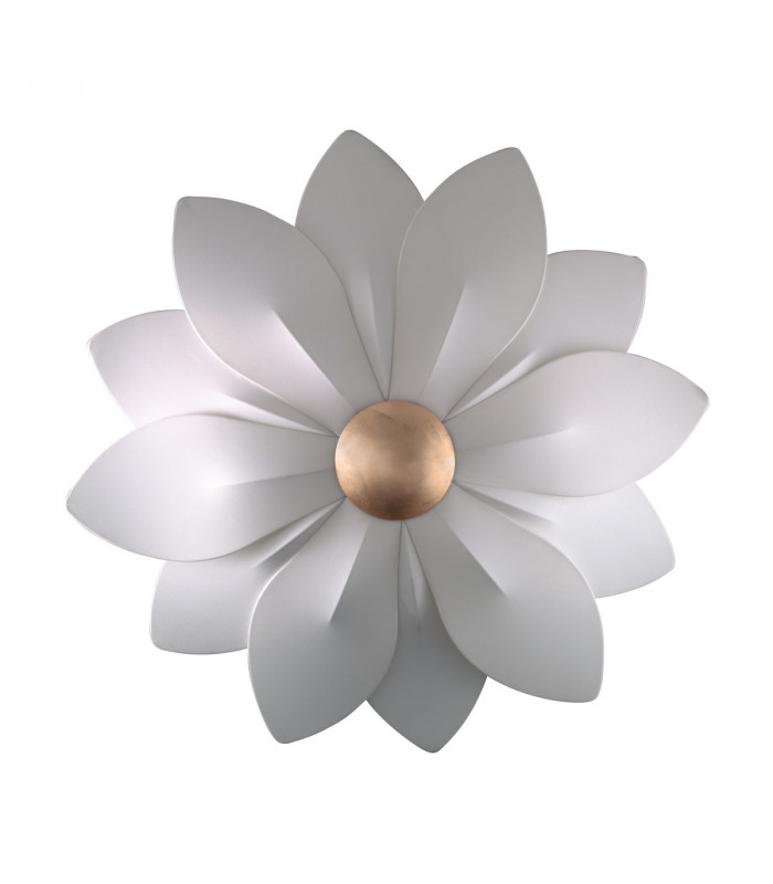 Fiore Wall Lamp 6 Light Gold Leaf-1