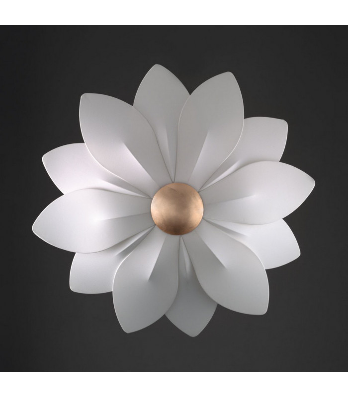 Fiore Wall Lamp 6 Light Gold Leaf-2