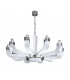 Riviera Multi Arm Pendant Ceiling Light 10 Light White-1