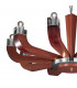 Riviera Glass Multi Arm Pendant Ceiling Light 10 Light Mahagoni-3