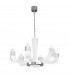 Riviera Multi Arm Pendant Ceiling Light 6 Light White-1
