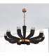 Riviera Multi Arm Pendant Ceiling Light 10 Light White-2