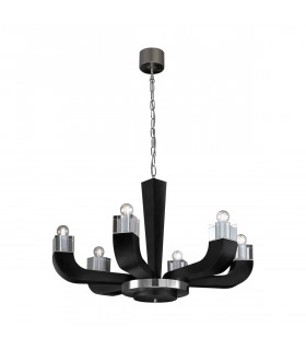 Riviera Multi Arm Pendant Ceiling Light 6 Light-1