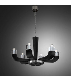 Riviera Multi Arm Pendant Ceiling Light 6 Light-2