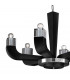 Riviera Multi Arm Pendant Ceiling Light 6 Light-3