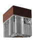 Riviera Semi Flush Light Mahagoni-3