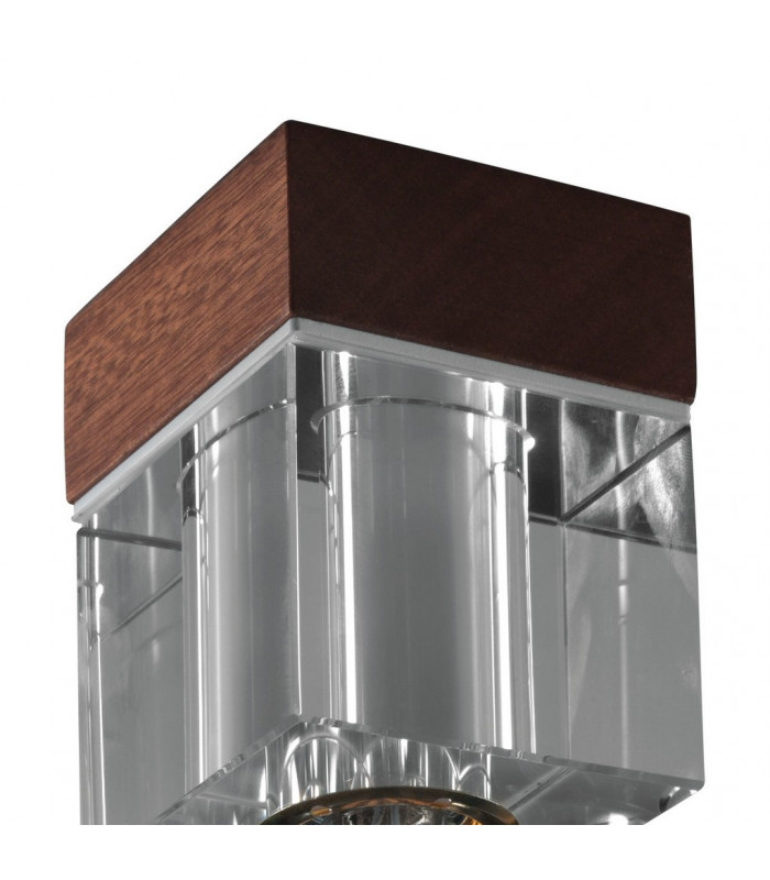 Riviera Semi Flush Light Mahagoni-3