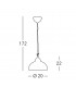 Nonna Dome Pendant Ceiling Light Antique Brass-3