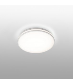 LED Bathroom Flush Ceiling Light White IP44 - 1