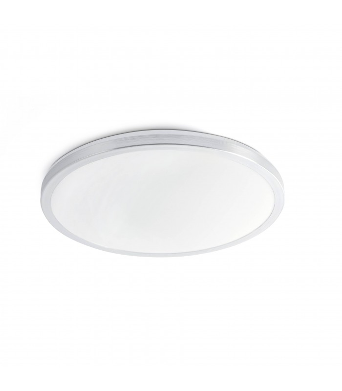 LED Bathroom Flush Ceiling Light White, Grey IP44 - 1