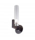 Raggio Glass Wall Lamp Brunito Brushed-1