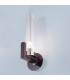 Raggio Glass Wall Lamp Brunito Brushed-2
