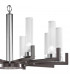 Raggio Multi Arm Pendant Ceiling Light 10 Light Brunito Brushed-3