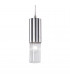 Giro Glass Slim Pendant Ceiling Light Silver Leaf-3