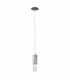 Giro Glass Slim Pendant Ceiling Light Brunito Brushed-1