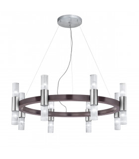 Giro Up & Down Wall Lamp 16 Light Brunito Brushed-1