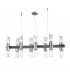 Giro Straight Bar Pendant Ceiling Light 16 Light Brunito Brushed-1