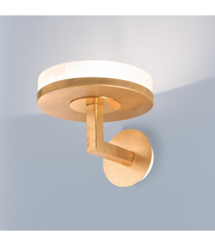 Solis Wall Lamp Gold Leaf-2