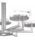 Solis Multi Arm Pendant Ceiling Light 10 Light Silver Leaf-3