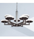 Solis Multi Arm Pendant Ceiling Light 10 Light Brunito Brushed-2