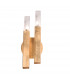 Spigolo Wall Lamp 2 Light Gold Leaf-1