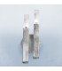 Spigolo Wall Lamp 2 Light Silver Leaf-2