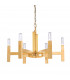 Spigolo Multi Arm Pendant Ceiling Light 6 Light Gold Leaf-1