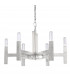 Spigolo Multi Arm Pendant Ceiling Light 6 Light Silver Leaf-1