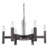 Spigolo Multi Arm Pendant Ceiling Light 6 Light Brunito Brushed-1