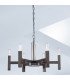 Spigolo Multi Arm Pendant Ceiling Light 6 Light Brunito Brushed-2