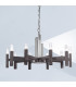 Spigolo Multi Arm Pendant Ceiling Light 10 Light Brunito Brushed-2