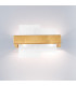 Rettangolo Wall Lamp 2 Light Gold Leaf-2