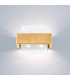 Rettangolo Wall Lamp 2 Light Gold Leaf-2