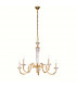 Imperio Multi Arm Chandeliers 5 Light 24 Carat Gold-1