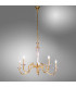 Imperio Multi Arm Chandeliers 5 Light 24 Carat Gold-2