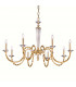 Imperio Multi Arm Chandeliers 8 Light 24 Carat Gold-1
