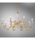 Imperio Multi Arm Chandeliers 8 Light 24 Carat Gold-2