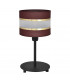 Helen Table Lamp With Round Shade Brown Gold Black 20cm-1
