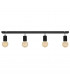 Tune Spotlight Bar Black 100cm-1