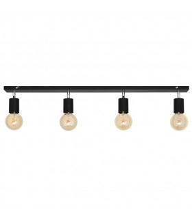 Tune Spotlight Bar Black 100cm-1