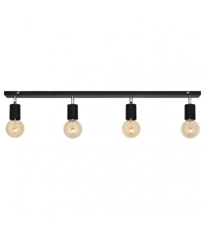 Tune Spotlight Bar Black 100cm-1