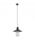 1 Light Ceiling Pendant Black, Glass, E27 - 1