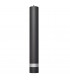 Tuba Slim Pendant Ceiling Light Black Chrome 10cm-3